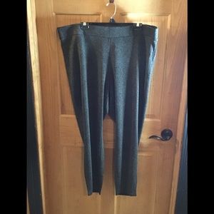 Lane Bryant Pull-On Textured Pants Size 24